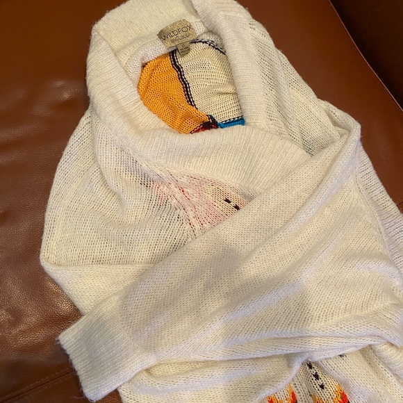 Wild fox Tunic Sweater Navajo Print XS - Picture 6 of 6